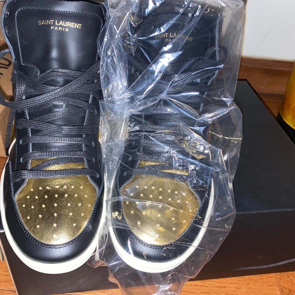 Saint Laurent Sl10h High Top Sneak - Picture 2 of 7